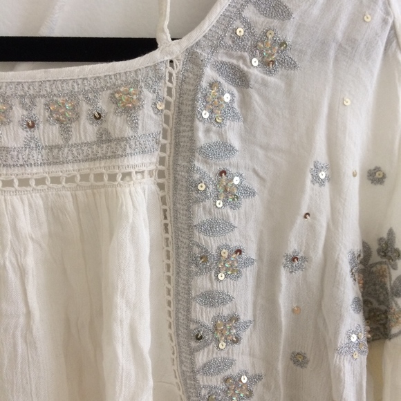 Free People Embellished Strappy Back Tunic - Picture 5 of 8